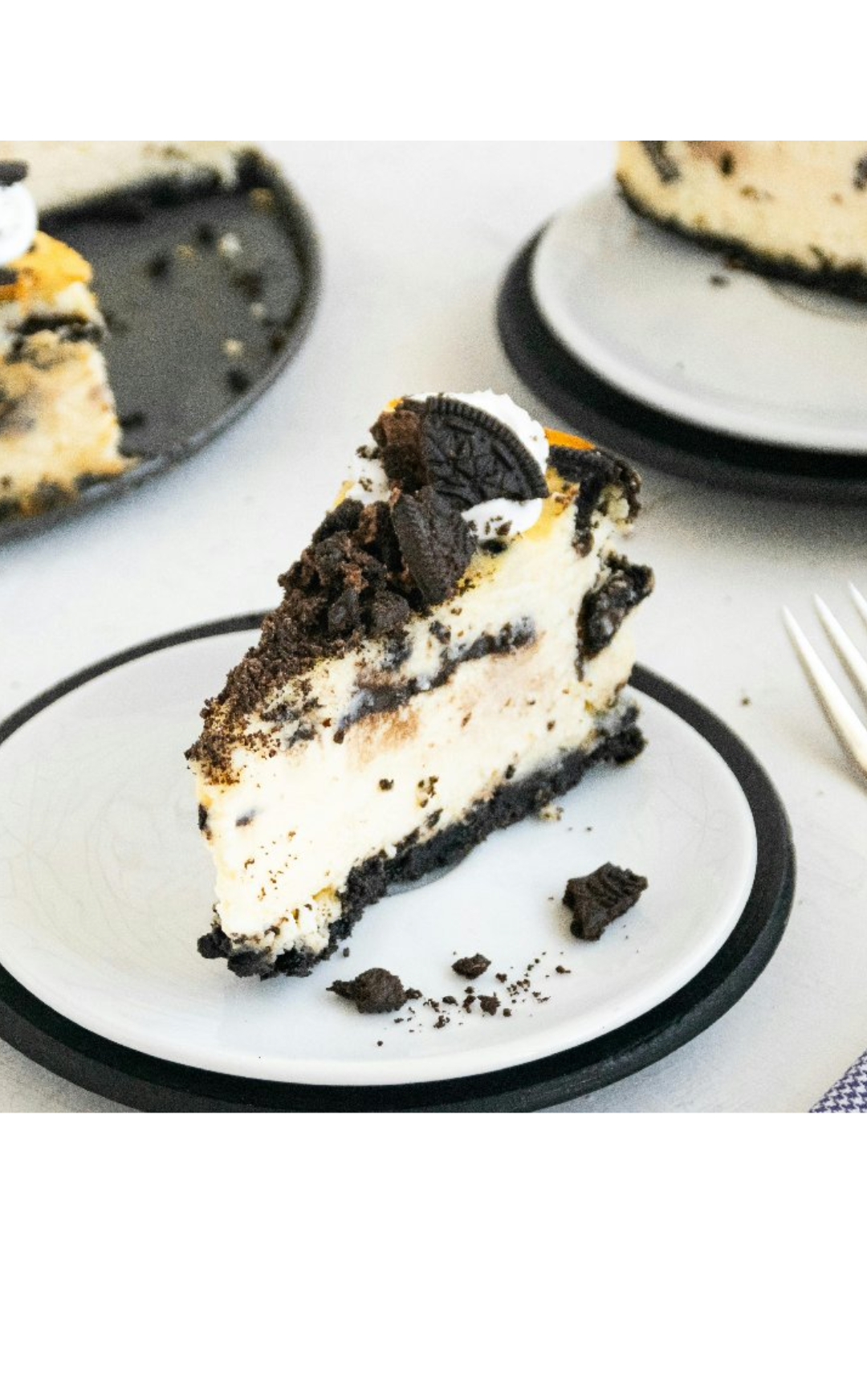 Oreo Cookies & Cream Cheesecake (Bakery Thick)
