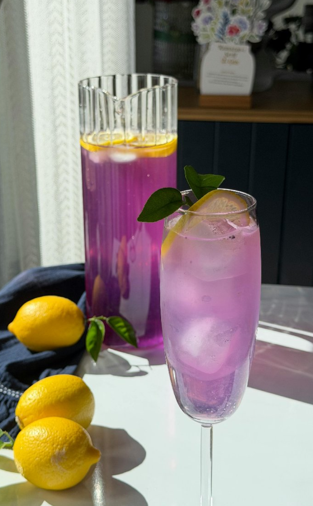 🫐 Blueberry Mint Lemonade