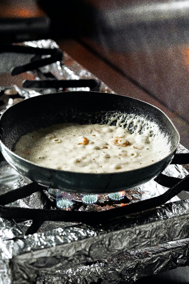 Normande Sauce (Seafood Velouté with Mushrooms & Cream)
