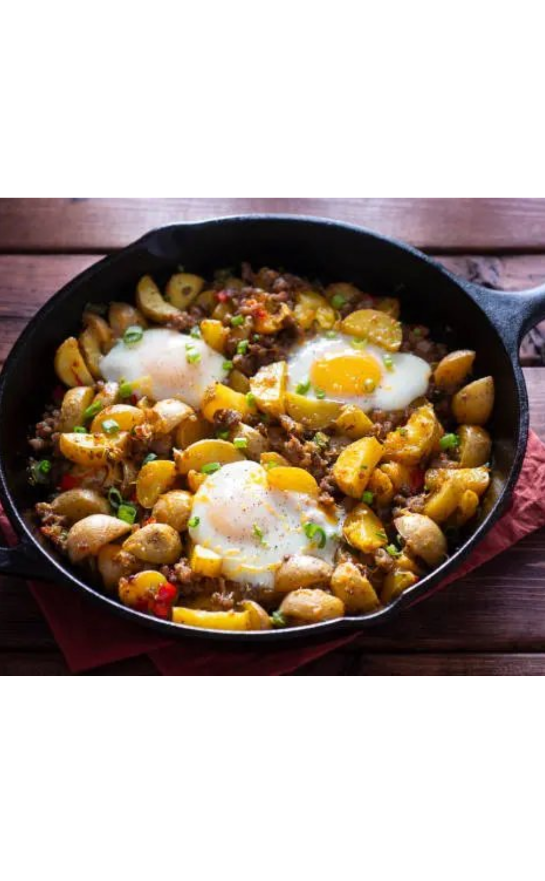 Breakfast Scramble with Sausage & Veggies
