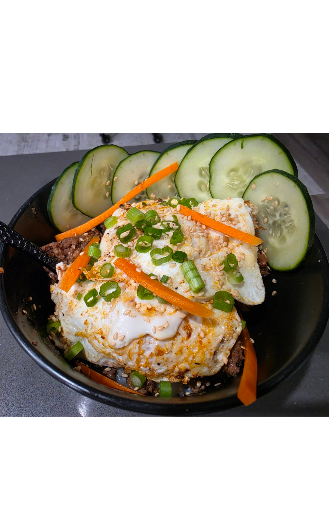 Korean Ground Beef Bowls