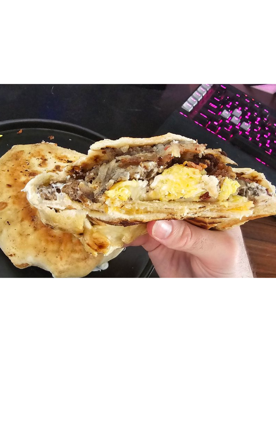 McGriddle-Style Breakfast Sandwich
